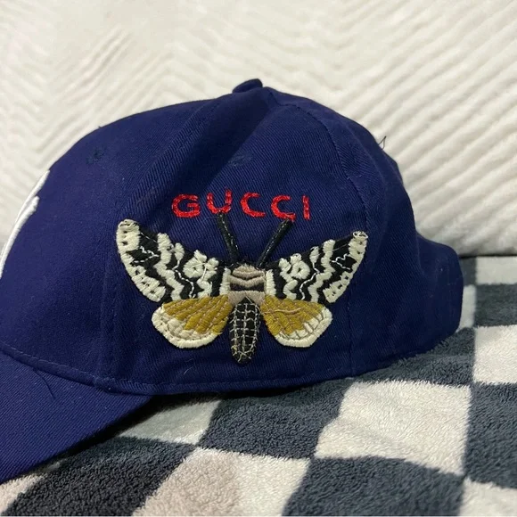 Gucci X MLB Adjustable Baseball Cap display picture 1